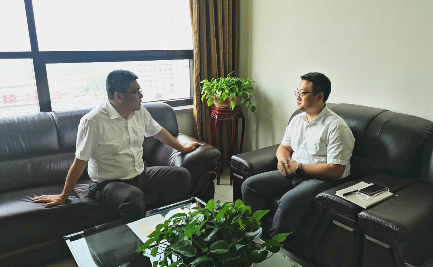 航空集团与中航发沈阳发念头设计研究所开展洽谈交流