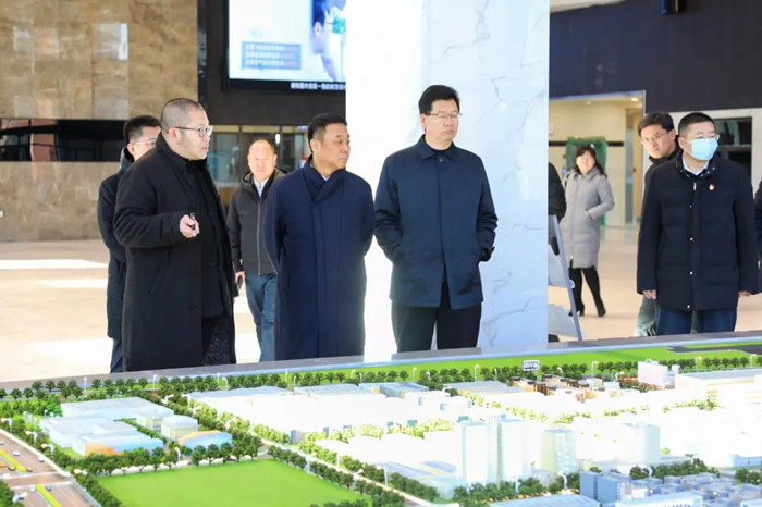 辽宁省委巡视组向导莅临耀彩网工业园调研指导